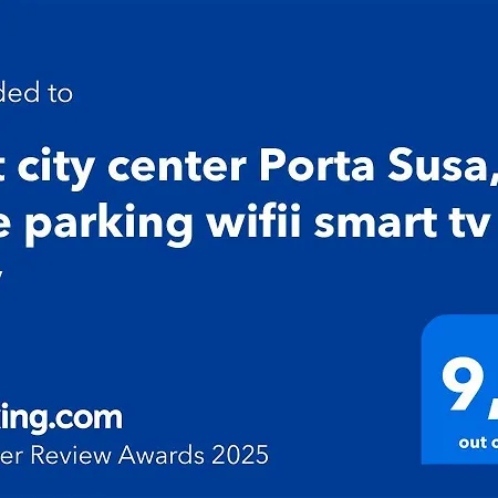 Flat Center Porta Susa, Free Parking Wifii Smart Tv Sky Apartment Turin